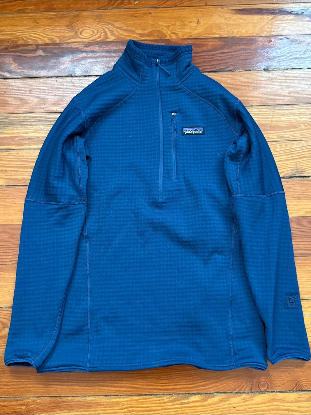 Patagonia R1 Zip Neck Fleece Pullover Women’s Small Blue